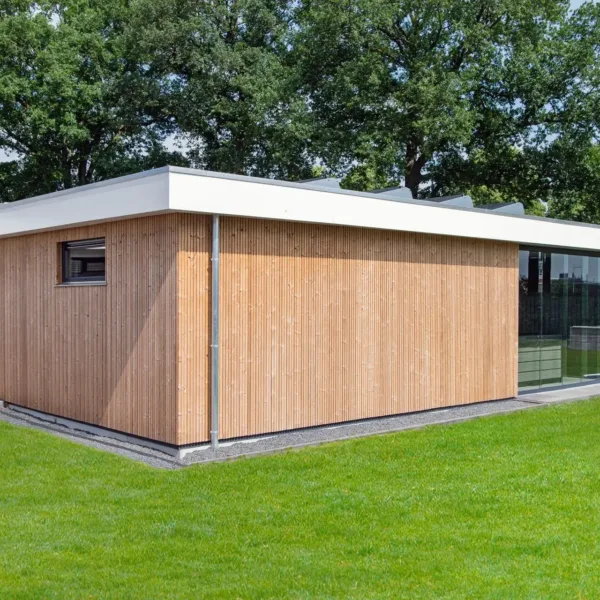 Thermoline thermisch gemodificeerd Vuren tripleprofiel-enkelzijdig, geschaafd 2,6 x 14,0 x 300 cm 3