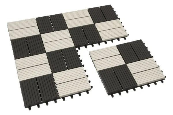 Tuindeco Premium WPC Tuintegel Quartz 30 x 30 cm 1