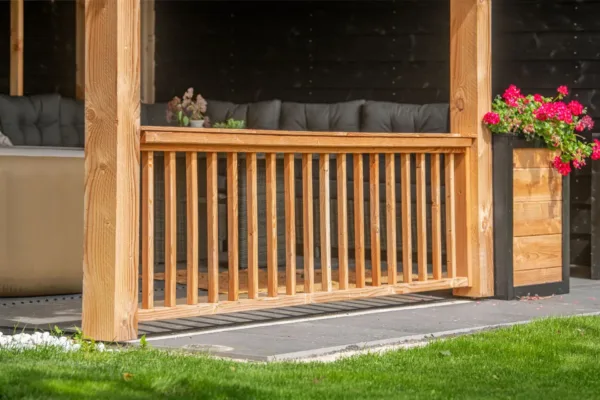 Tuinhek Balustrade Douglas 99 x 180 cm 2