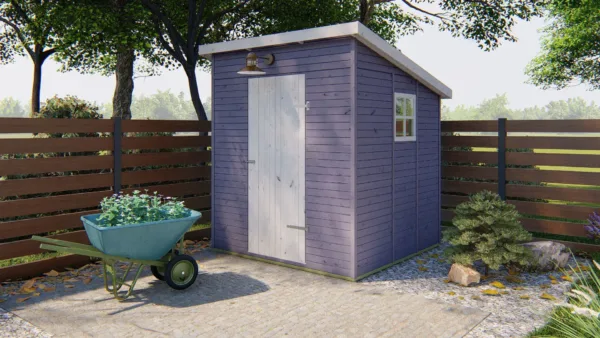 Tuinhuis Olaf grenen groen geïmpregneerd 2
