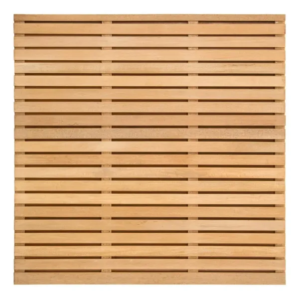 Tuinscherm hardhout Bangkirai kunstmatig gedroogd Prinsenbeek 180 x 180cm 1