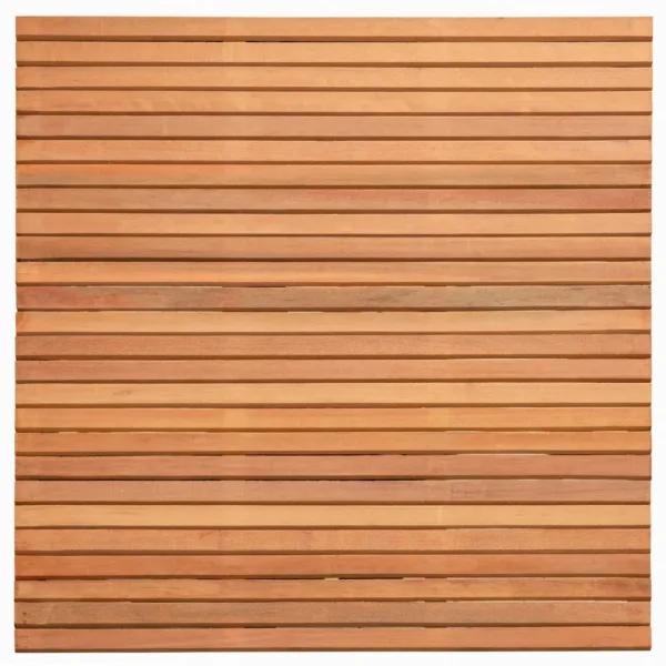 Tuinscherm hardhout Bangkirai kunstmatig gedroogd (Rhombusprofiel) Wichmond 180 x 180 cm 1