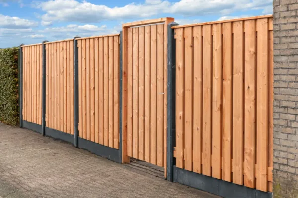 Tuinscherm Red Class Wood 21-planks (19 + 2) Casablanca 180 x 180 cm 3