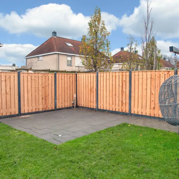 Tuinscherm Red Class Wood 21-planks (19 + 2) Casablanca 180 x 180 cm 4