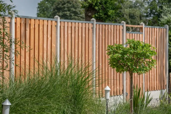 Tuinscherm Red Class Wood 21-planks (19 + 2) Casablanca 180 x 180 cm 6